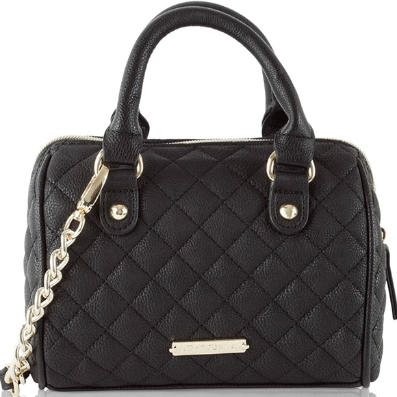 Betsey Johnson Rare Limited Edition Black Mini Barrel Shot Beads Crossbody Purse - Picture 2 of 10